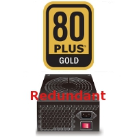 80PLUS GOLD認証リダンダント電源ユニット